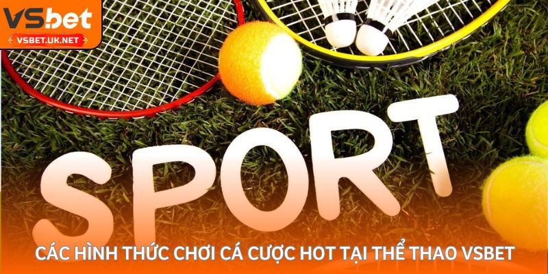 Các hình thức chơi cá cược hot tại thể thao Vsbet