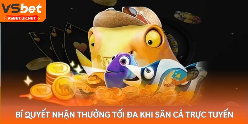 Bí quyết nhận thưởng tối đa khi săn cá trực tuyến